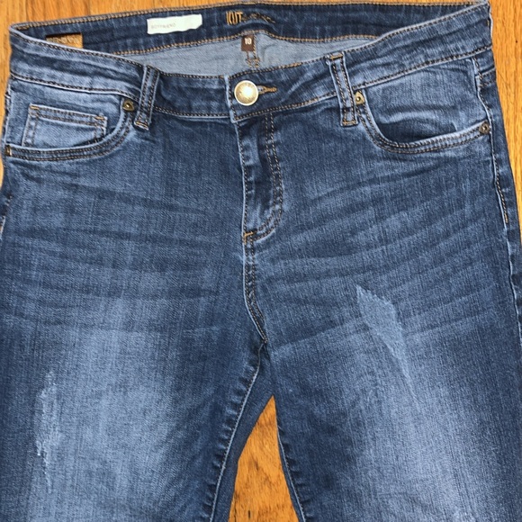 Kut from the Kloth Boyfriend Women's Blue denim Jeans Size 10 - Picture 6 of 12